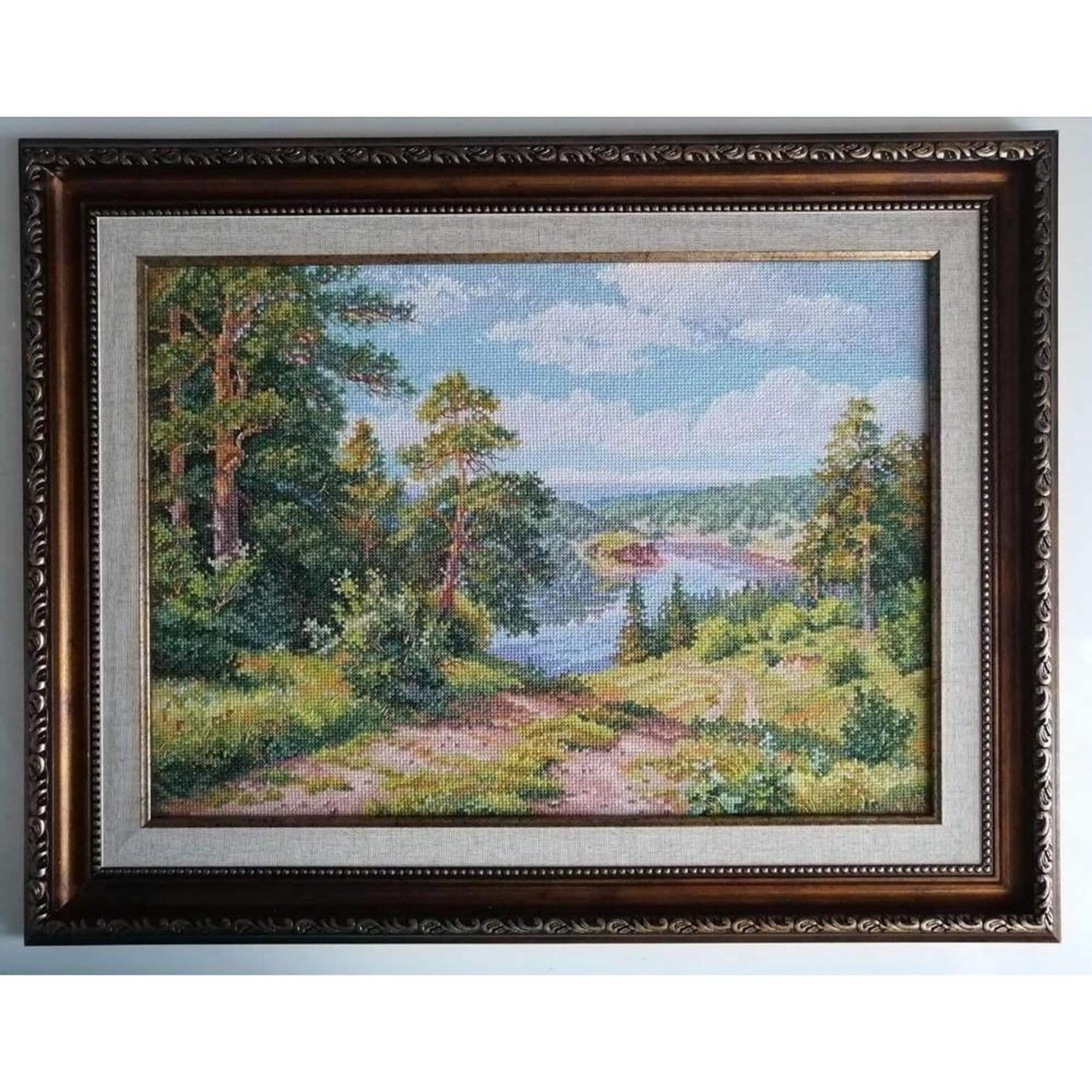 Letistitch Blue Ii Counted Cross Stitch Kit